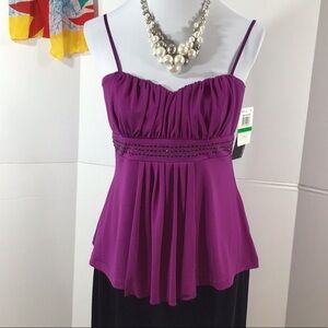 Takara spaghetti strap top NWT L